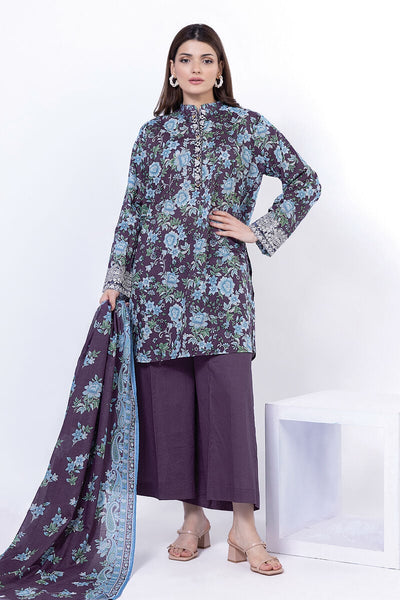 Embroidered | Lawn Fabrics 3 Piece