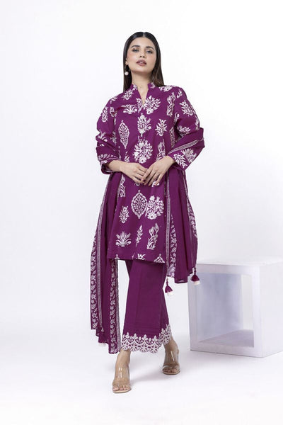 mbroidered | Lawn Fabrics 3 Piece