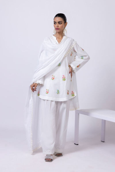 Embroidered | Lawn Dupatta