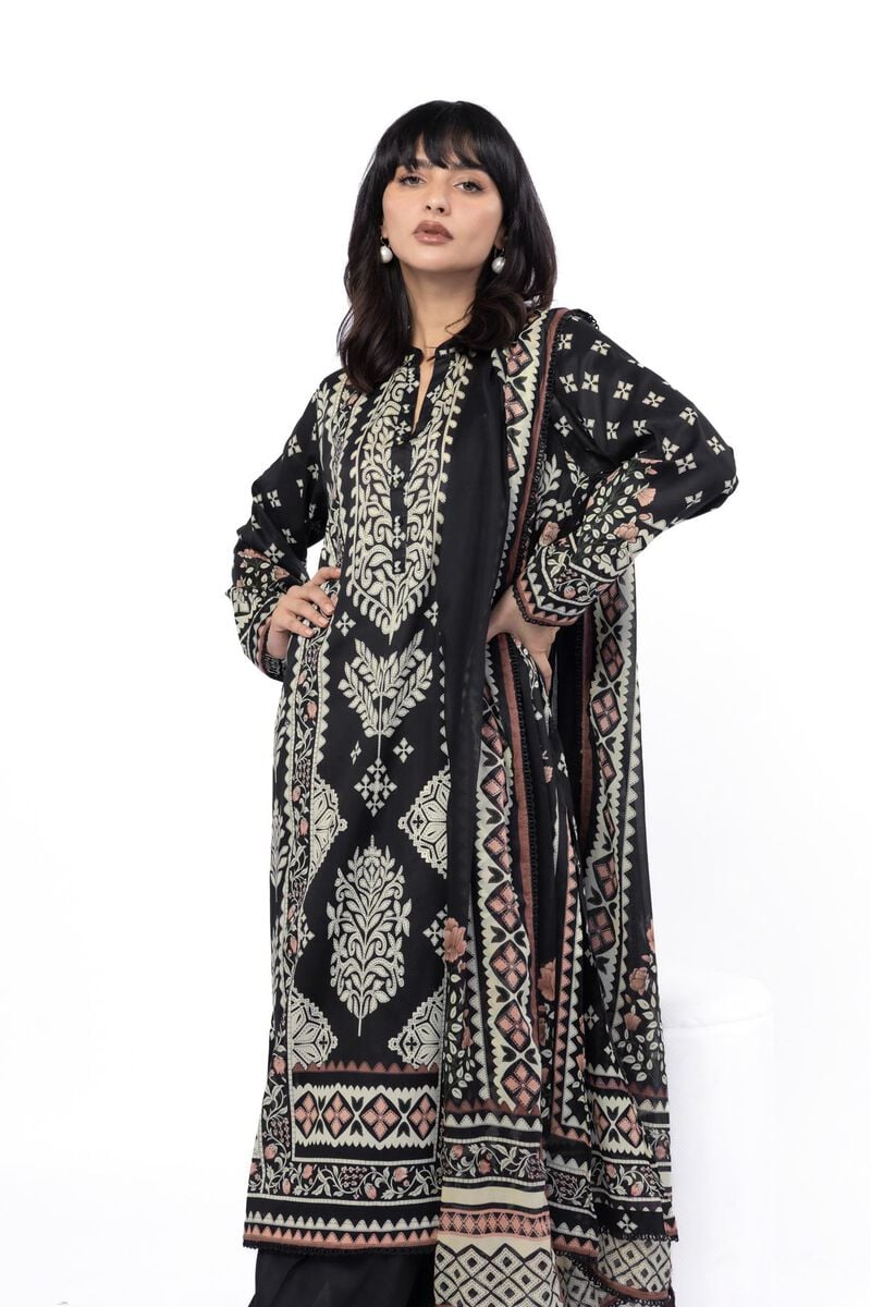 Printed Lawn Tailored 3 Piece