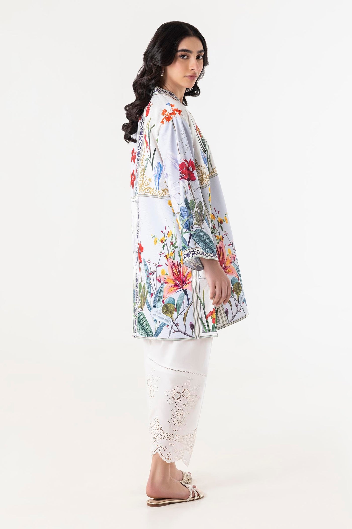 Stitched Multi Printed Shirt