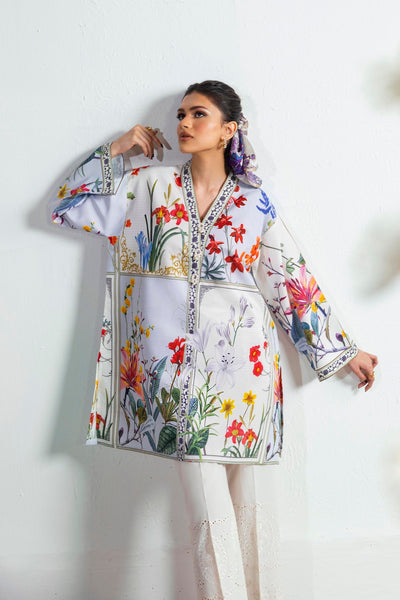 Stitched Multi Printed Shirt