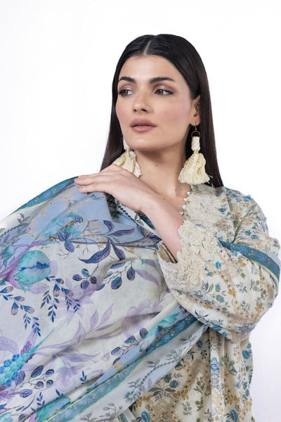 Embroidered | Lawn Fabrics 3 Piece