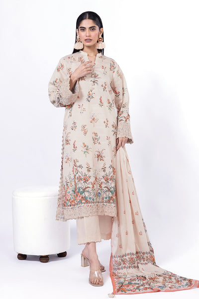 Embroidered | Lawn Fabrics 3 Piece