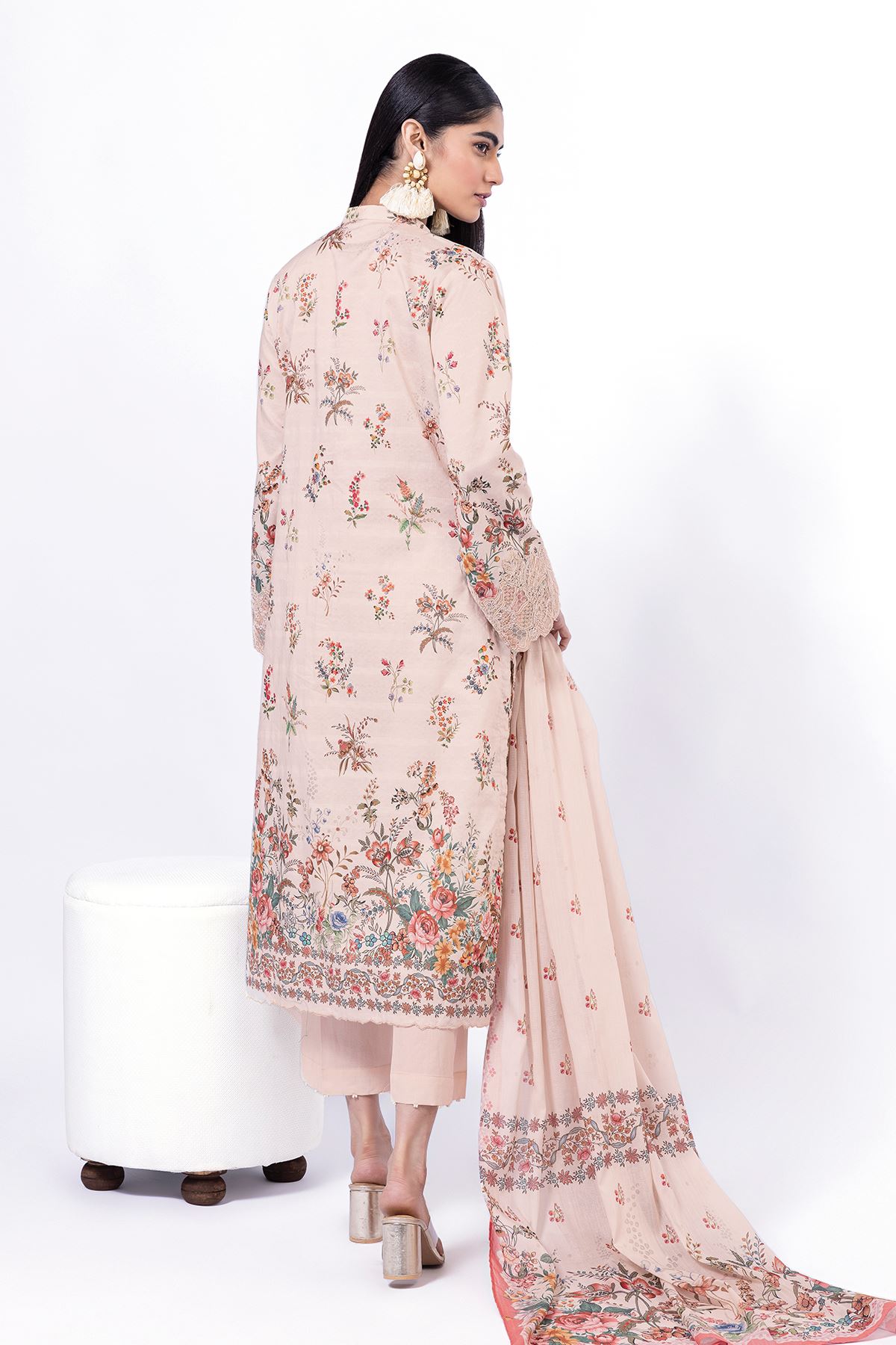 Embroidered | Lawn Fabrics 3 Piece