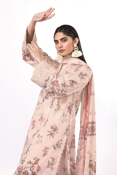 Embroidered | Lawn Fabrics 3 Piece