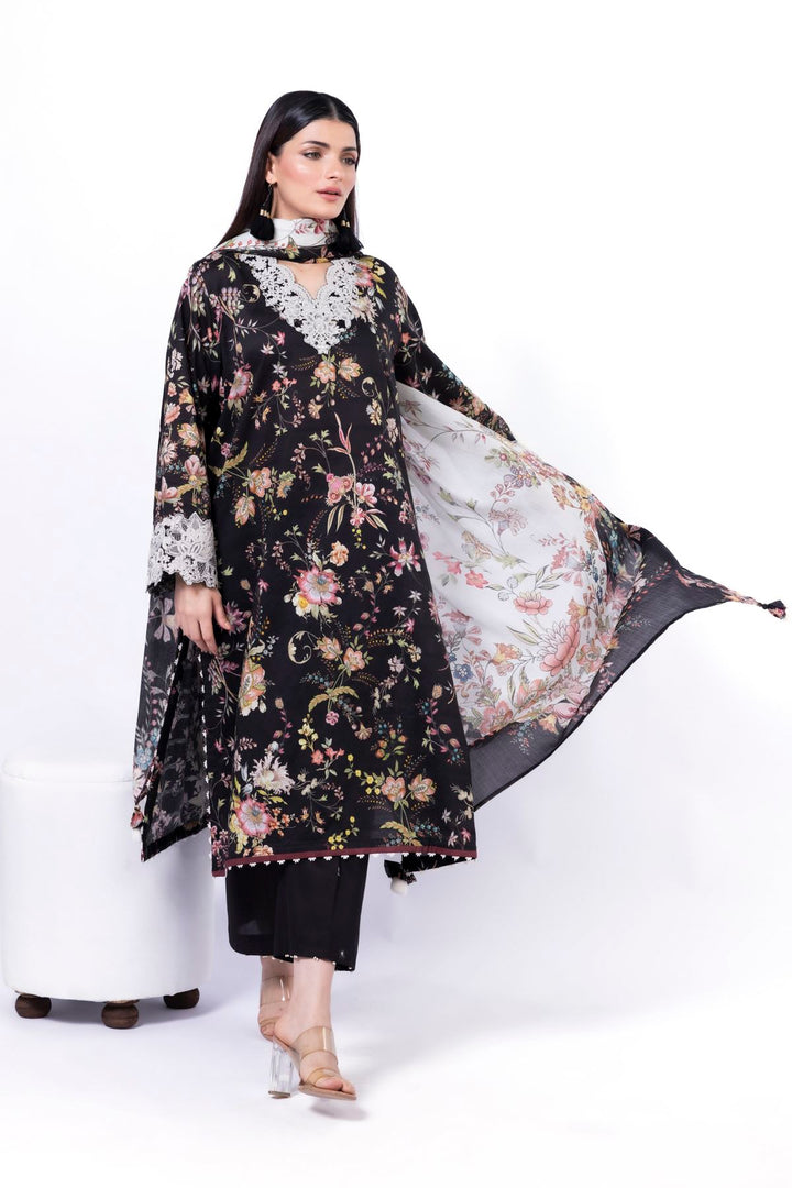 Embroidered | Lawn Fabrics 3 Piece