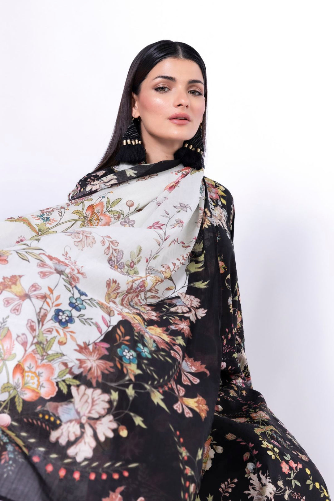 Embroidered | Lawn Fabrics 3 Piece