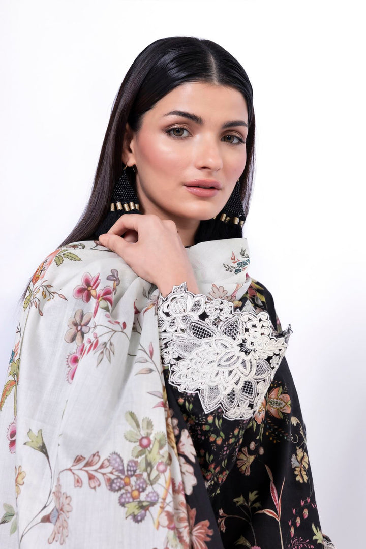 Embroidered | Lawn Fabrics 3 Piece