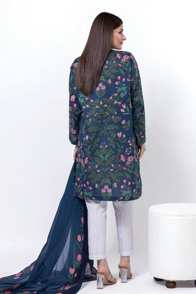 Printed | Lawn Fabrics 2 Piece | Top and Dupatta