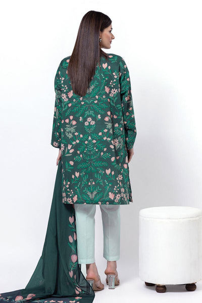 Printed | Lawn Fabrics 2 Piece | Top and Dupatta