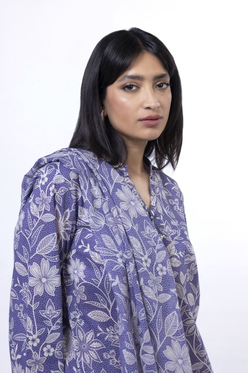 Printed | Lawn Fabrics 2 Piece | Top and Dupatta