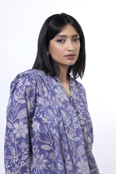 Printed | Lawn Fabrics 2 Piece | Top and Dupatta