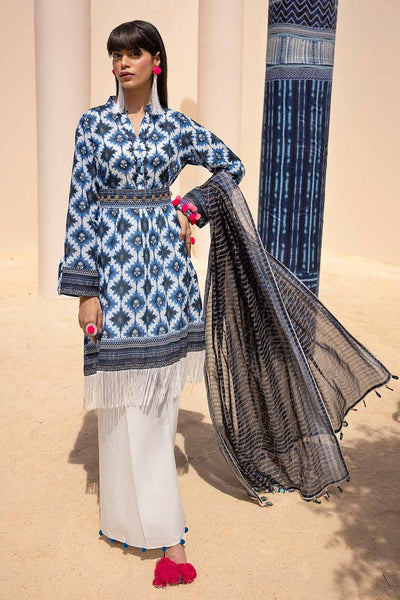 GUL AHMED Unstitched Printed Lawn Suit