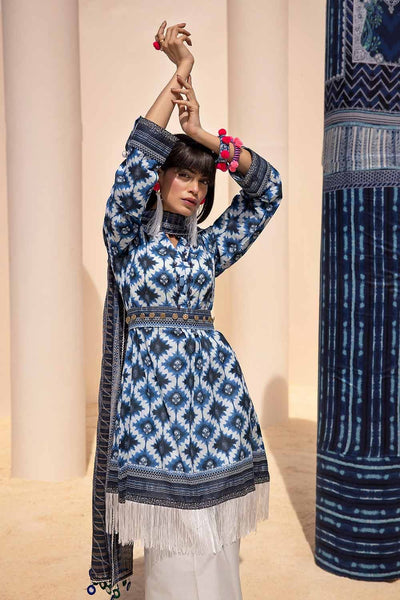 GUL AHMED Unstitched Printed Lawn Suit