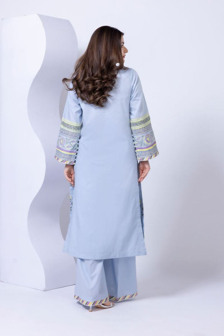 Embroidered Elevated Cambric With Cotton Dupatta