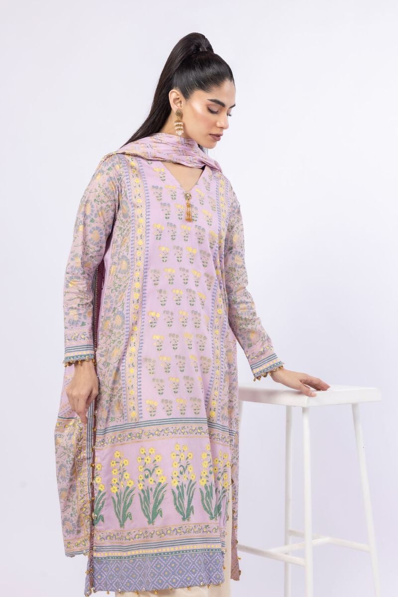 Printed | Voile 3 Piece Co-ord Set