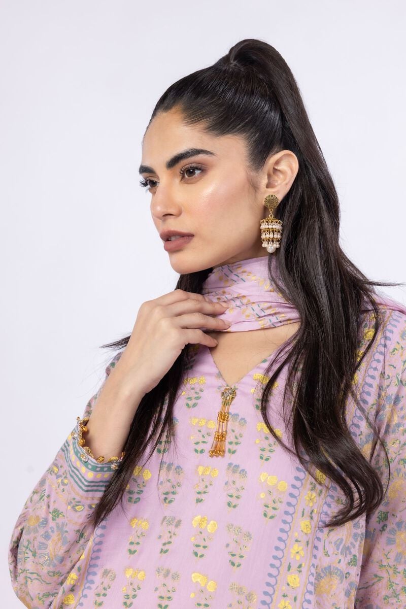 Printed | Voile 3 Piece Co-ord Set