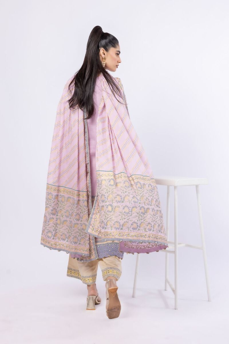 Printed | Voile 3 Piece Co-ord Set