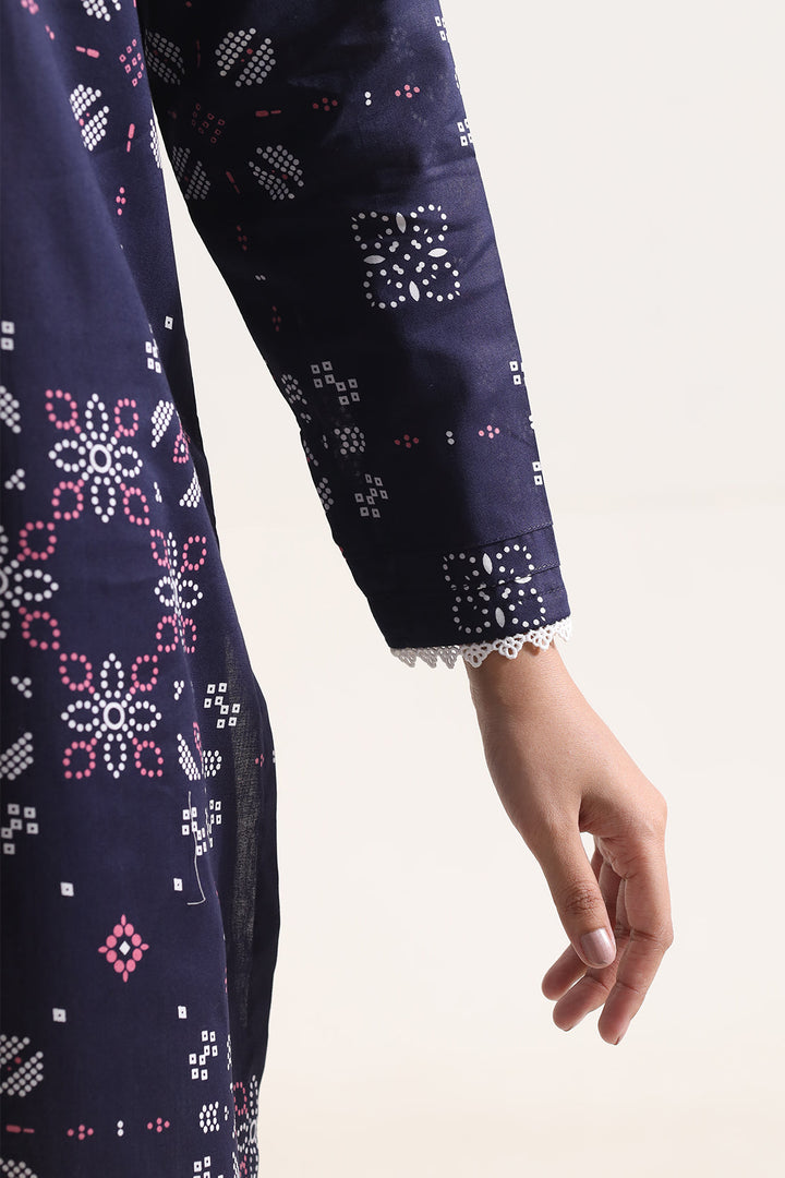 Unstitched Printed Lawn 3 Piece