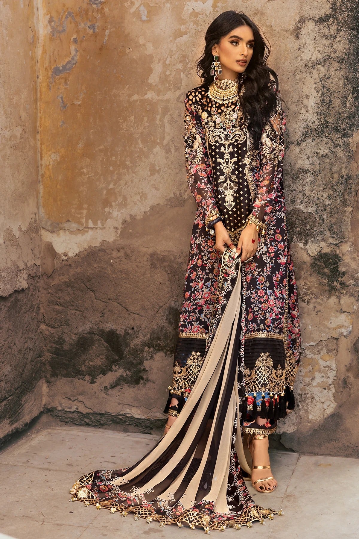 3-PC Unstitched Luxury Chiffon Collection