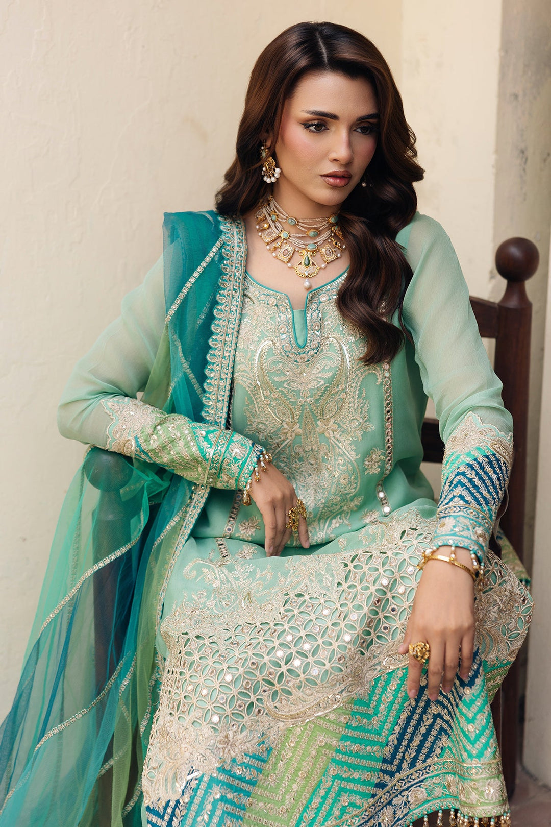 3-PC Unstitched Luxury Collection