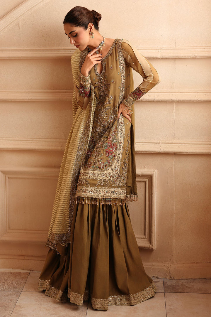 3-PC Unstitched Embroidered  Luxury Chiffon