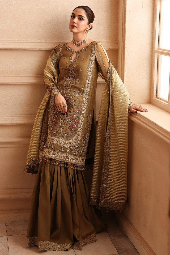 3-PC Unstitched Embroidered  Luxury Chiffon