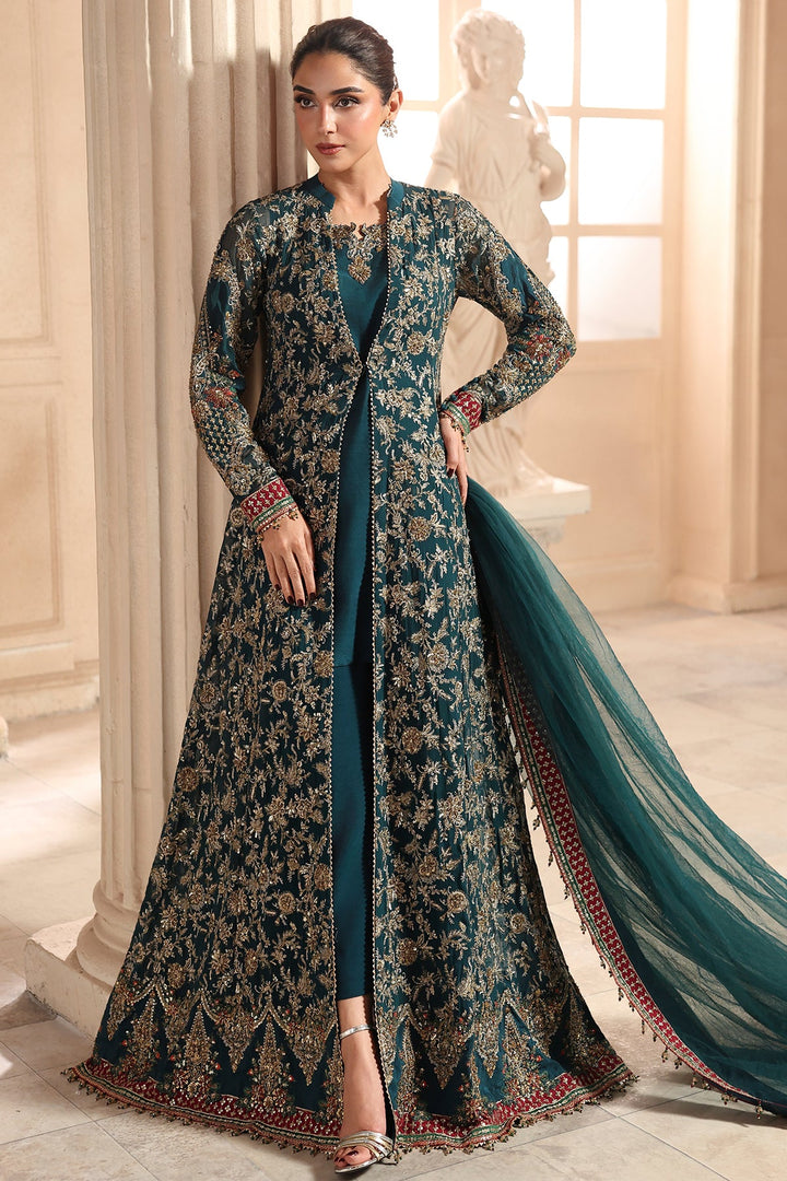 3-PC Unstitched Embroidered  Luxury Chiffon