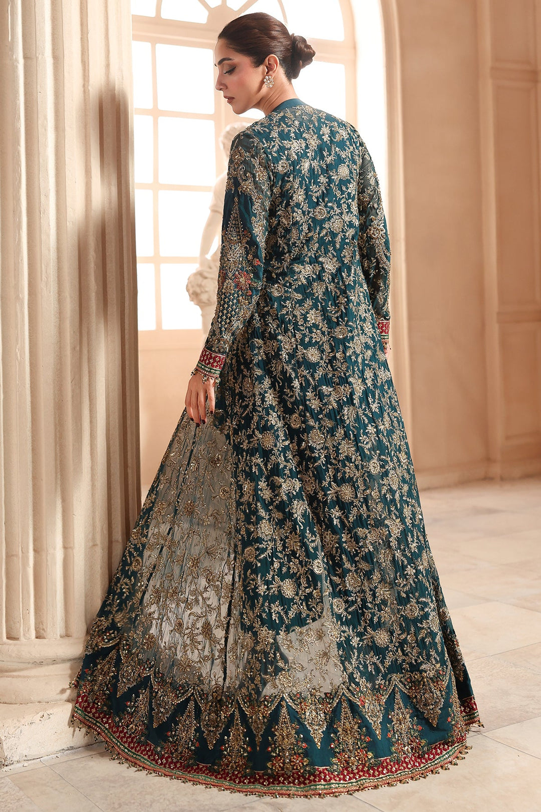 3-PC Unstitched Embroidered  Luxury Chiffon