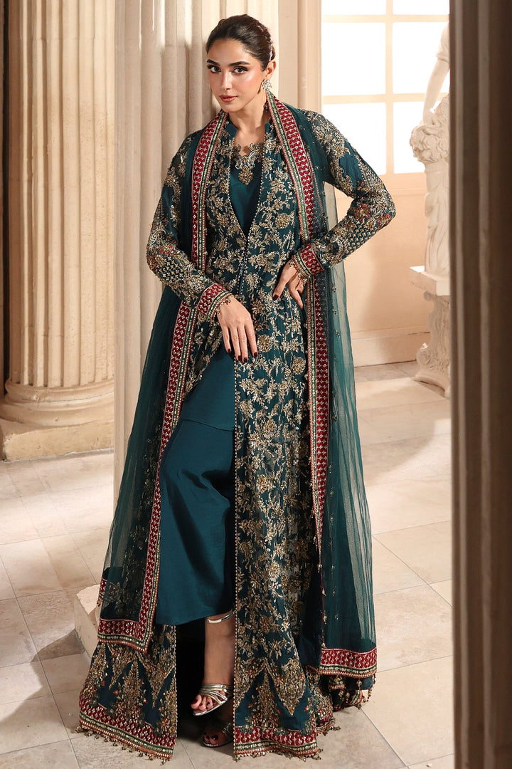 3-PC Unstitched Embroidered  Luxury Chiffon
